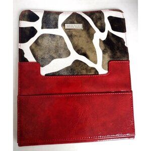 Miche Sarah Petite Bag Shell Only Giraffe Print Red July 2010 Magnetic NEW